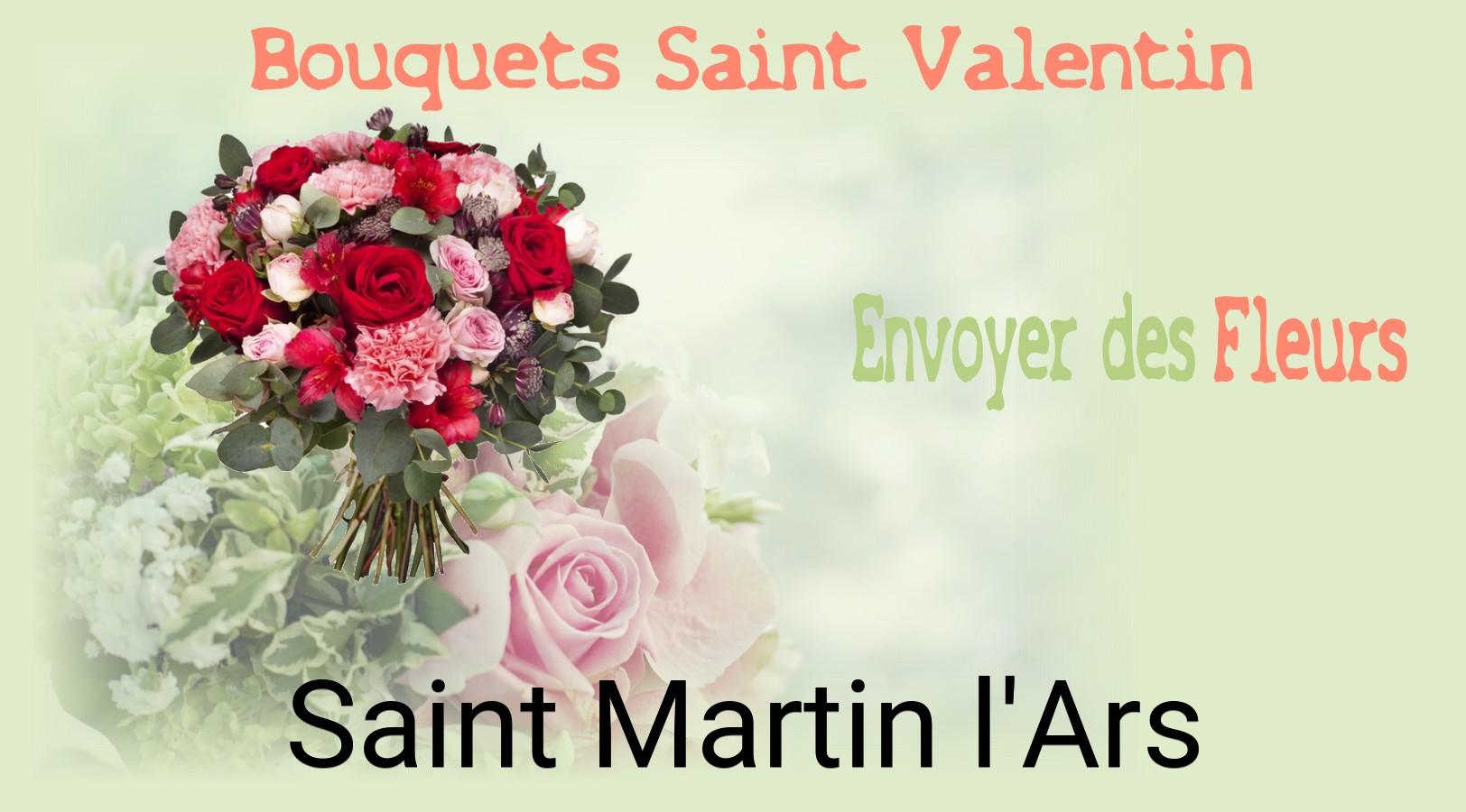 Roses de Saint-Valentin livrées à Saint-Martin-l'Ars